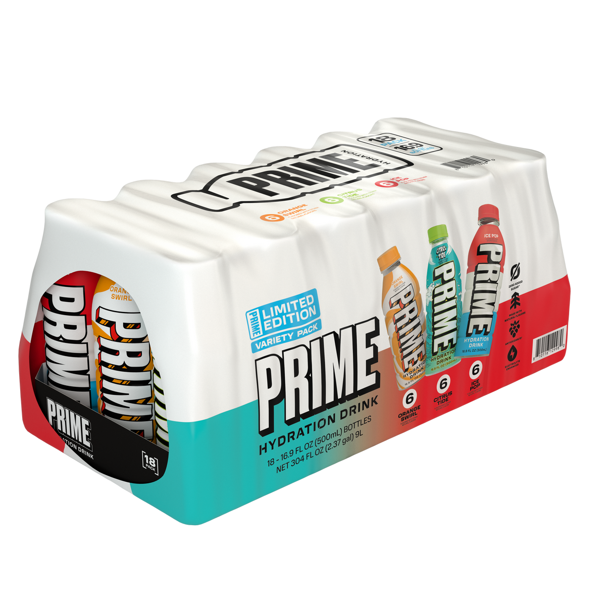 Hydration - Orange Swirl, Citrus Tide, Ice Pop